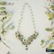 Crystal Lane DIY Glass Garden 8mm Opaque Small Flower Caps Bead Strand, 25pcs
